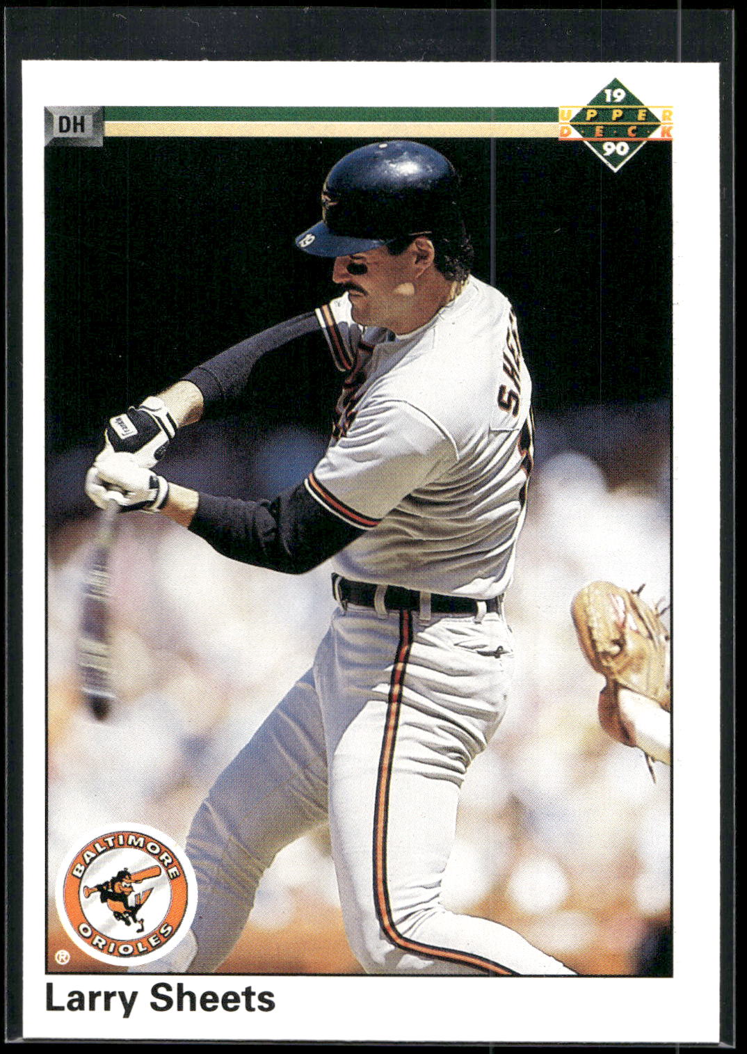 1990 Upper Deck #287 Larry Sheets