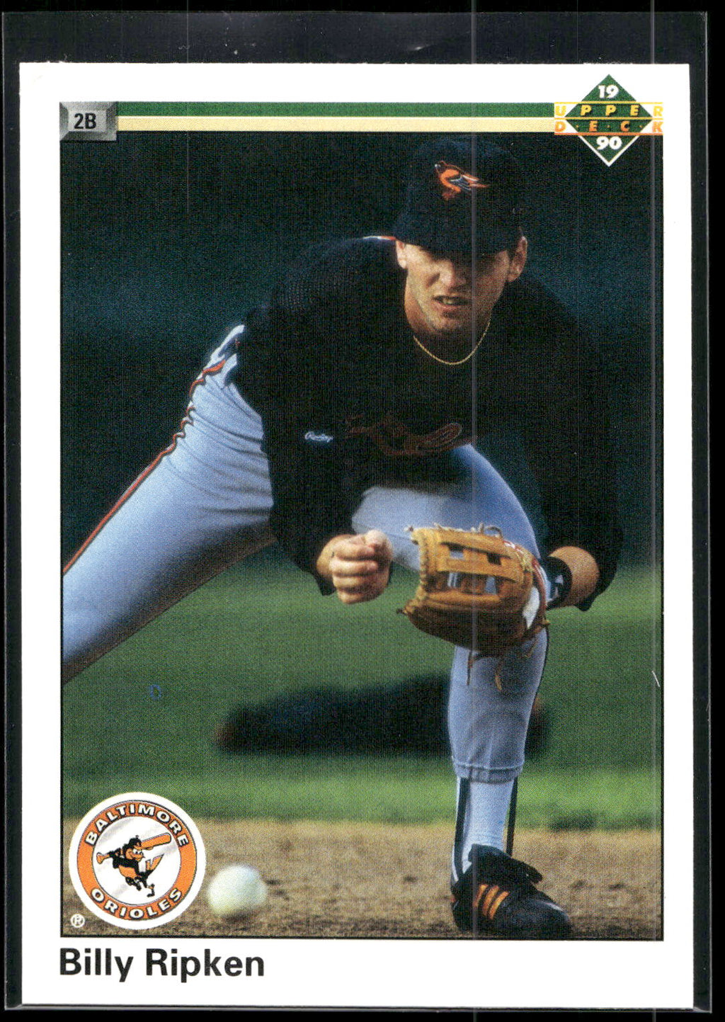 1990 Upper Deck #184a Billy Ripken