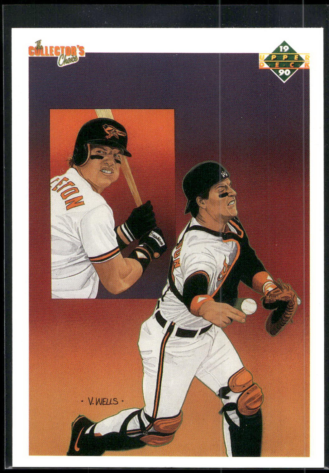 1990 Upper Deck #60a Mickey Tettleton