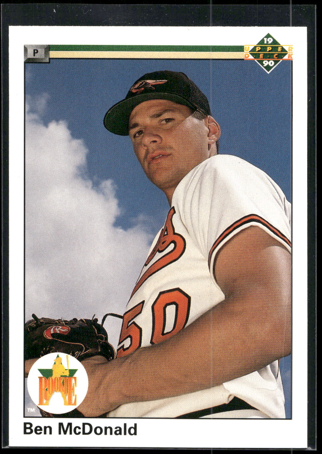 1990 Upper Deck #54a Ben McDonald