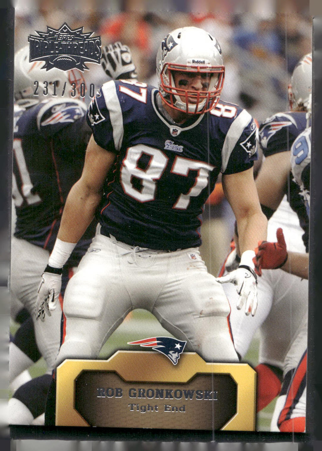 2011 Topps Triple Threads #15 Rob Gronkowski #/999