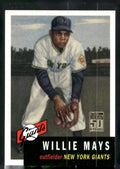 2001 Topps #3 Willie Mays Through the Years Reprints
