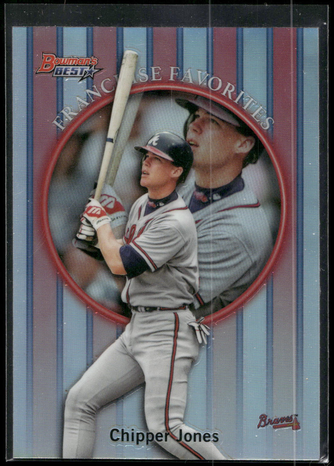 2019 Bowman's Best #99FF-CJ Chipper Jones 1999 Franchise Favorites