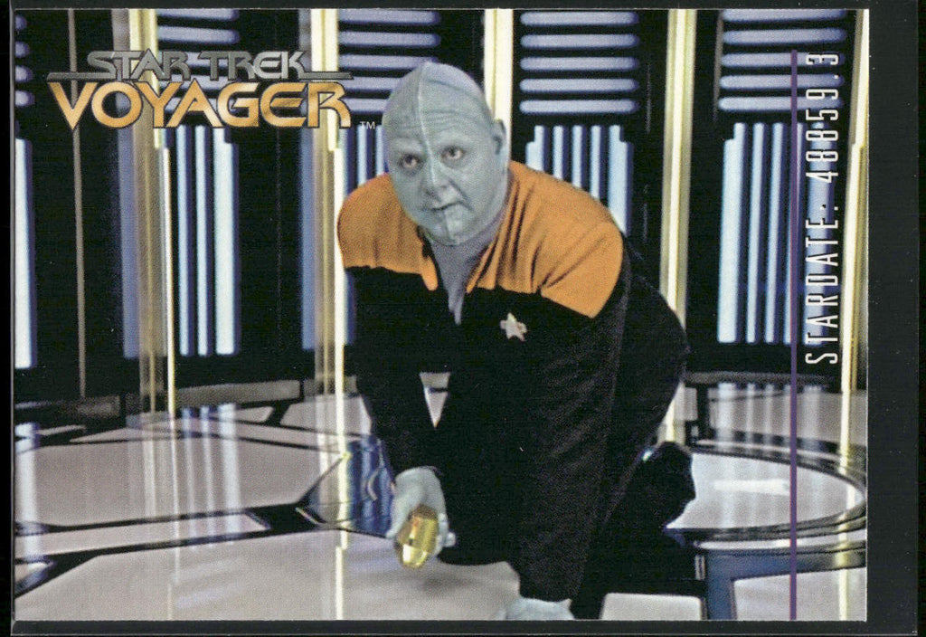 1995 SkyBox Star Trek: Voyager Season One Series Two #56 Learning Curve