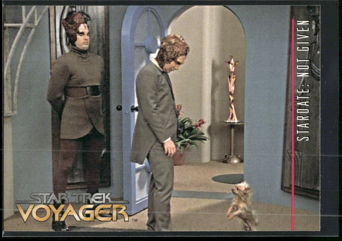 1995 SkyBox Star Trek: Voyager Season One Series Two #33 Ex Post Facto