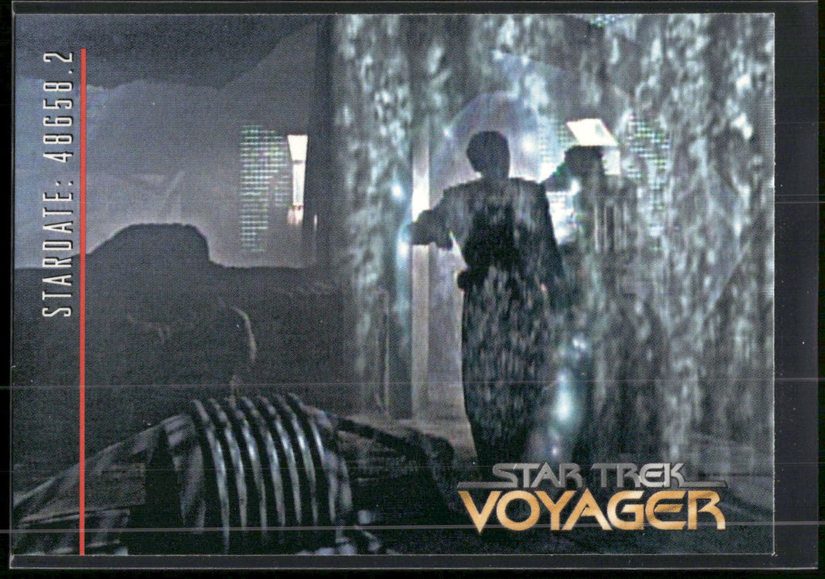 1995 SkyBox Star Trek: Voyager Season One Series Two #41 State of Flux