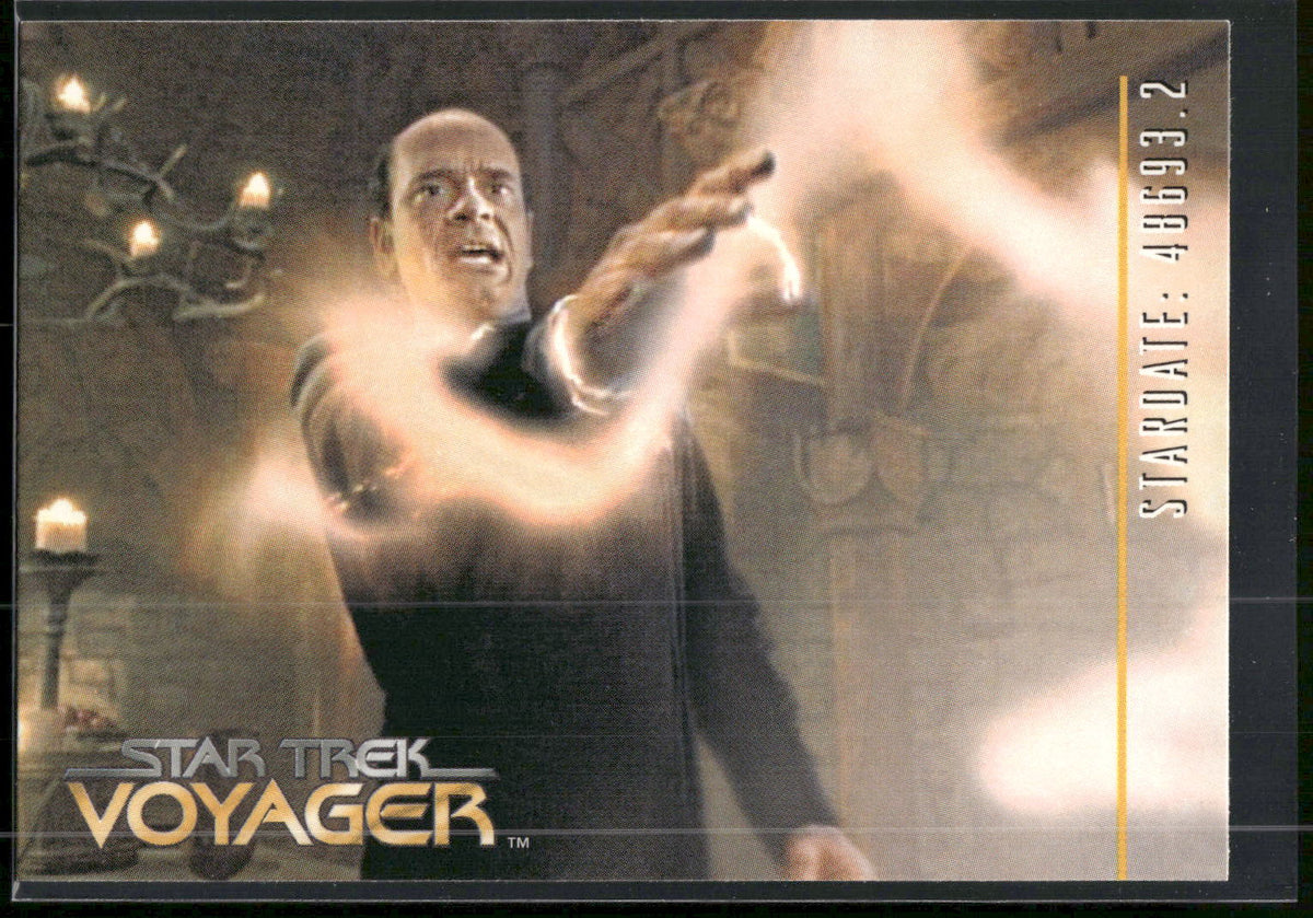 1995 SkyBox Star Trek: Voyager Season One Series Two #44 Heroes and Demons