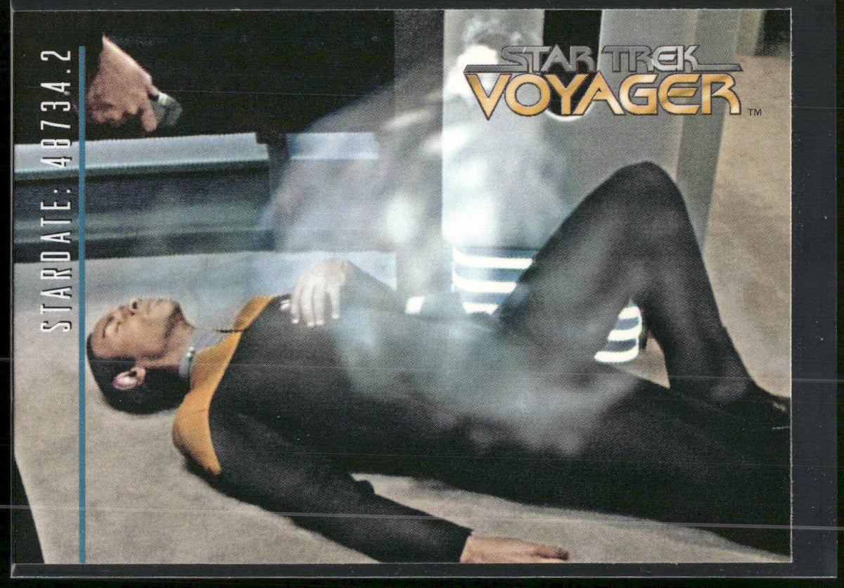 1995 SkyBox Star Trek: Voyager Season One Series Two #48 Cathexis