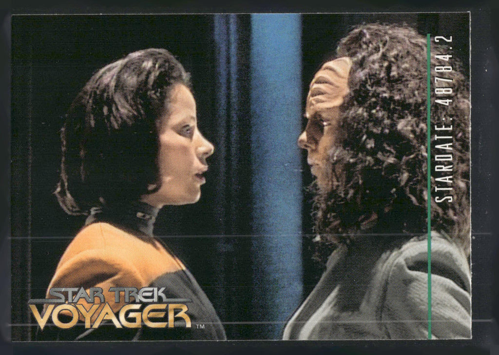 1995 SkyBox Star Trek: Voyager Season One Series Two #50 Faces