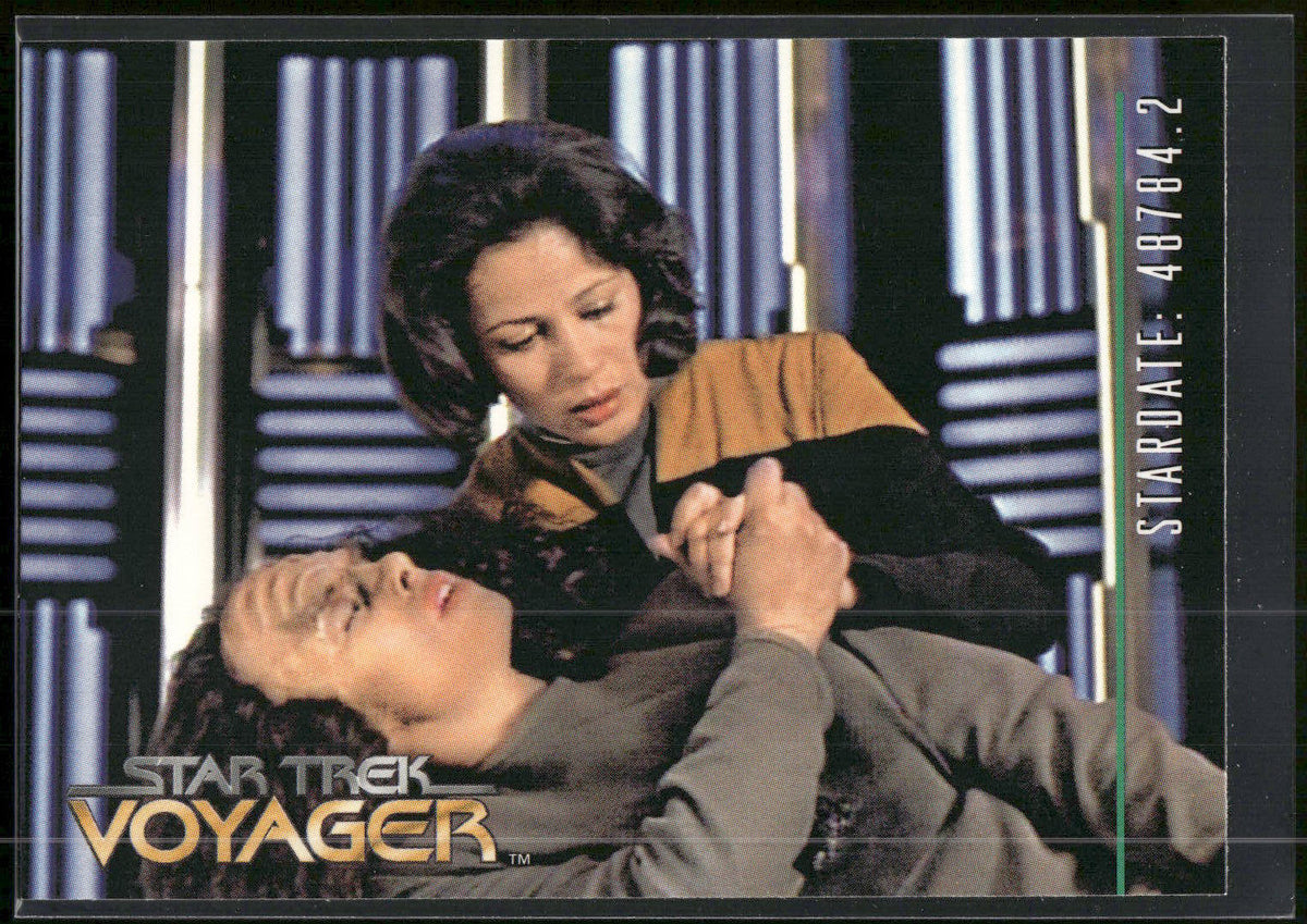 1995 SkyBox Star Trek: Voyager Season One Series Two #51 Faces