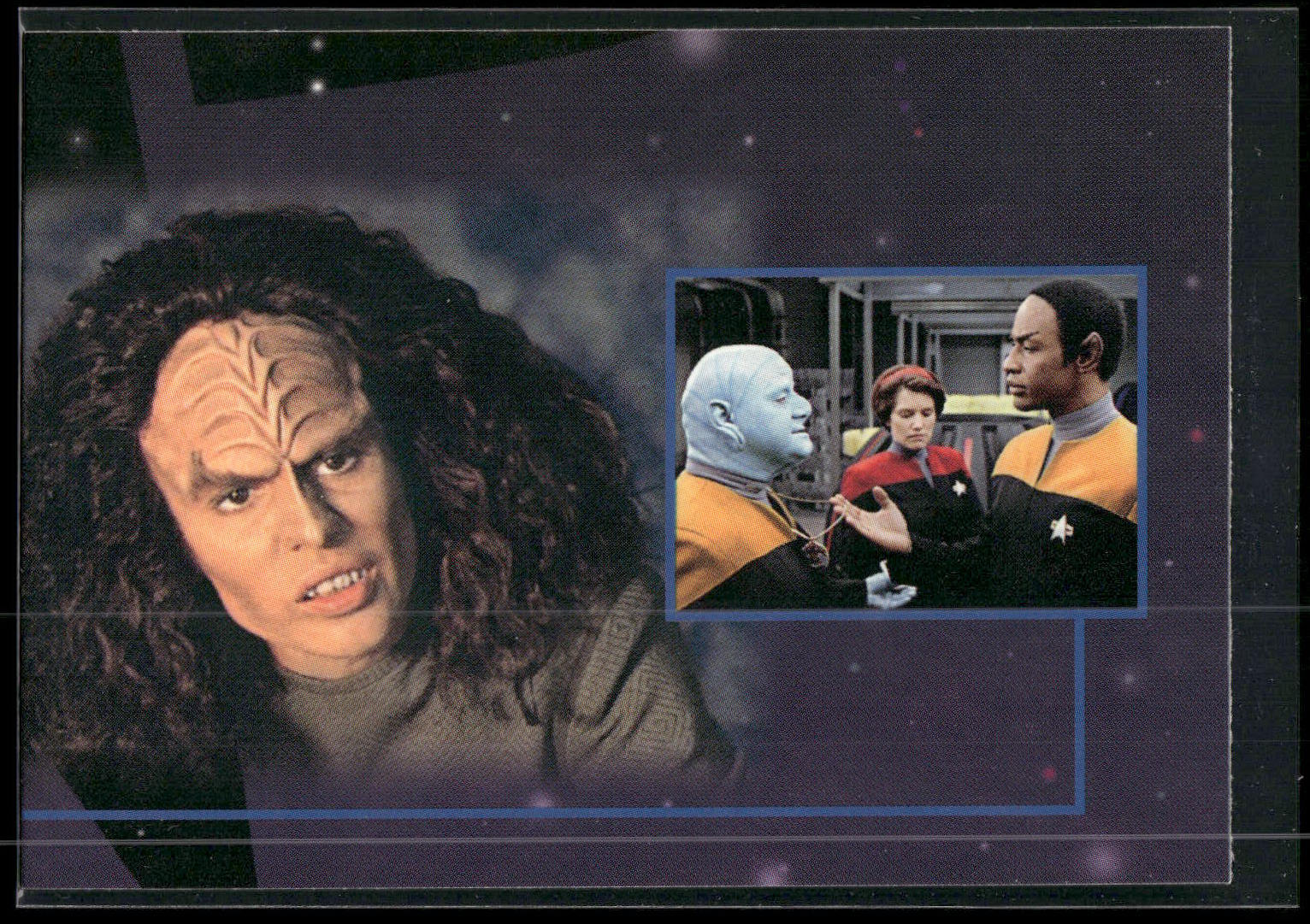 1995 SkyBox Star Trek: Voyager Season One Series Two #7 Mission