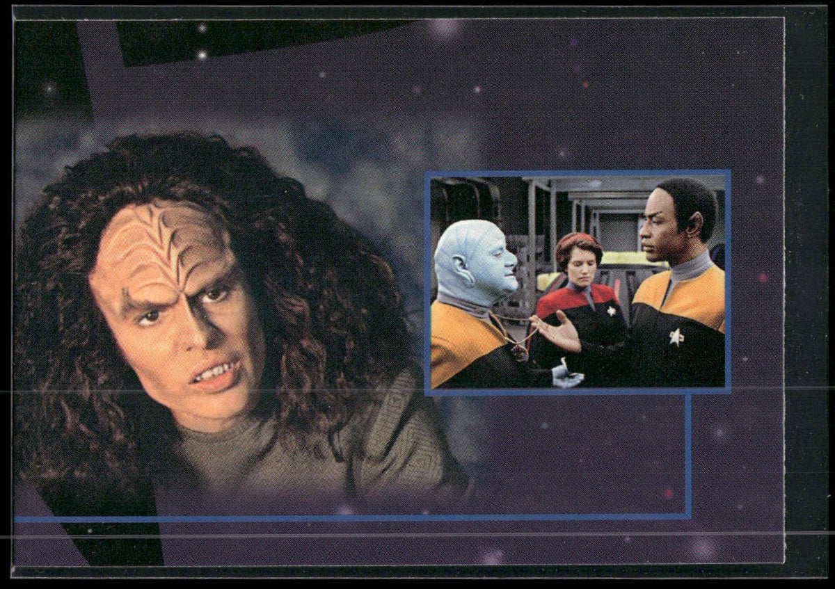 1995 SkyBox Star Trek: Voyager Season One Series Two #7 Mission