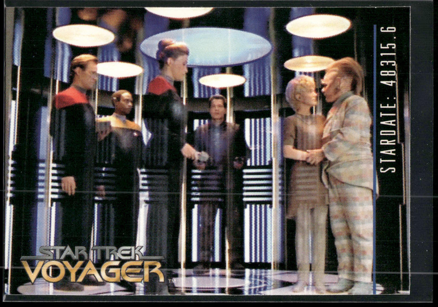 1995 SkyBox Star Trek: Voyager Season One Series Two #14 Caretaker (Part Two)