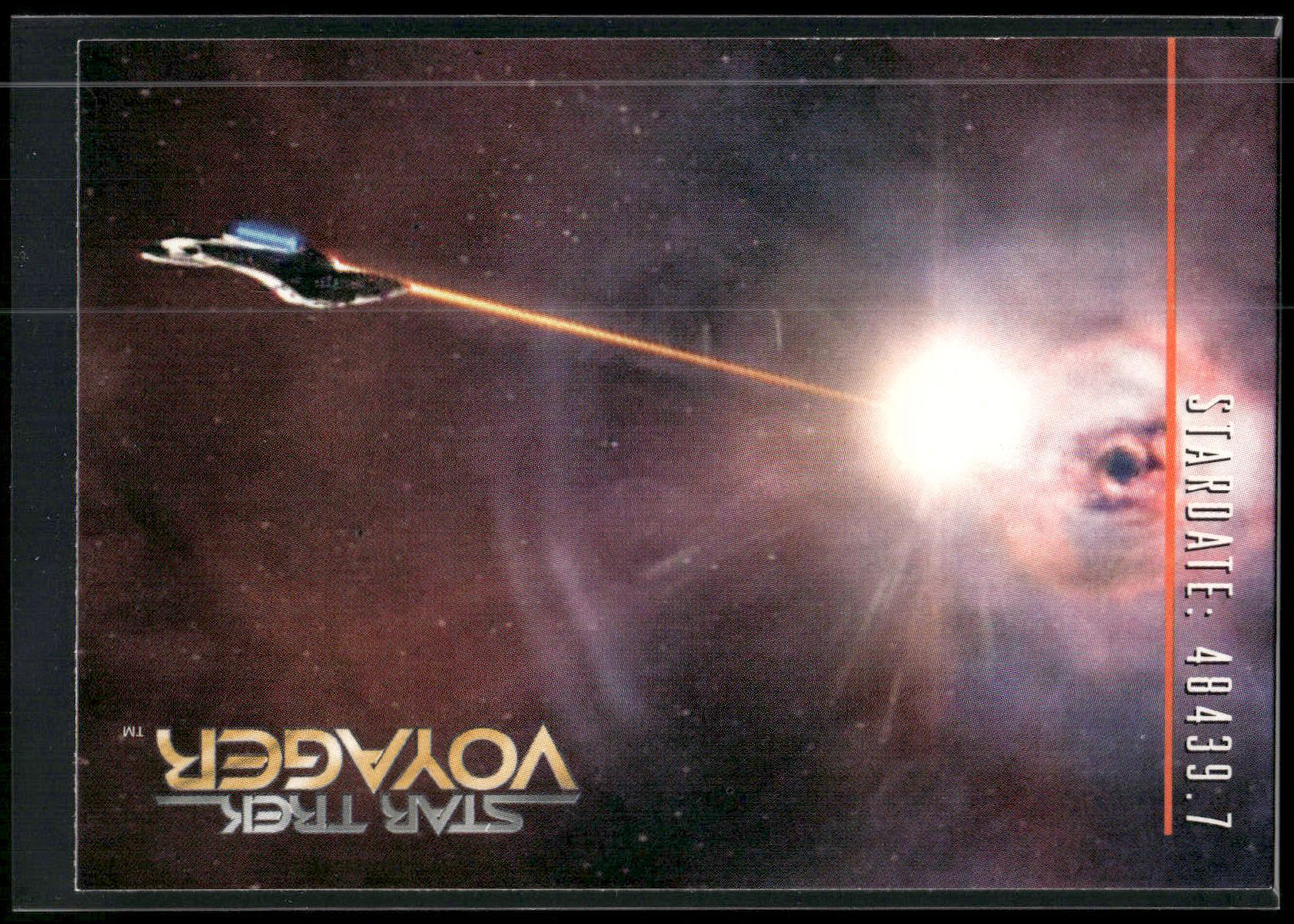 1995 SkyBox Star Trek: Voyager Season One Series Two #17 Parallax