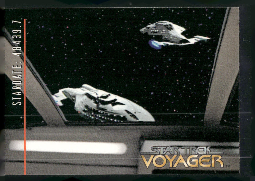1995 SkyBox Star Trek: Voyager Season One Series Two #18 Parallax