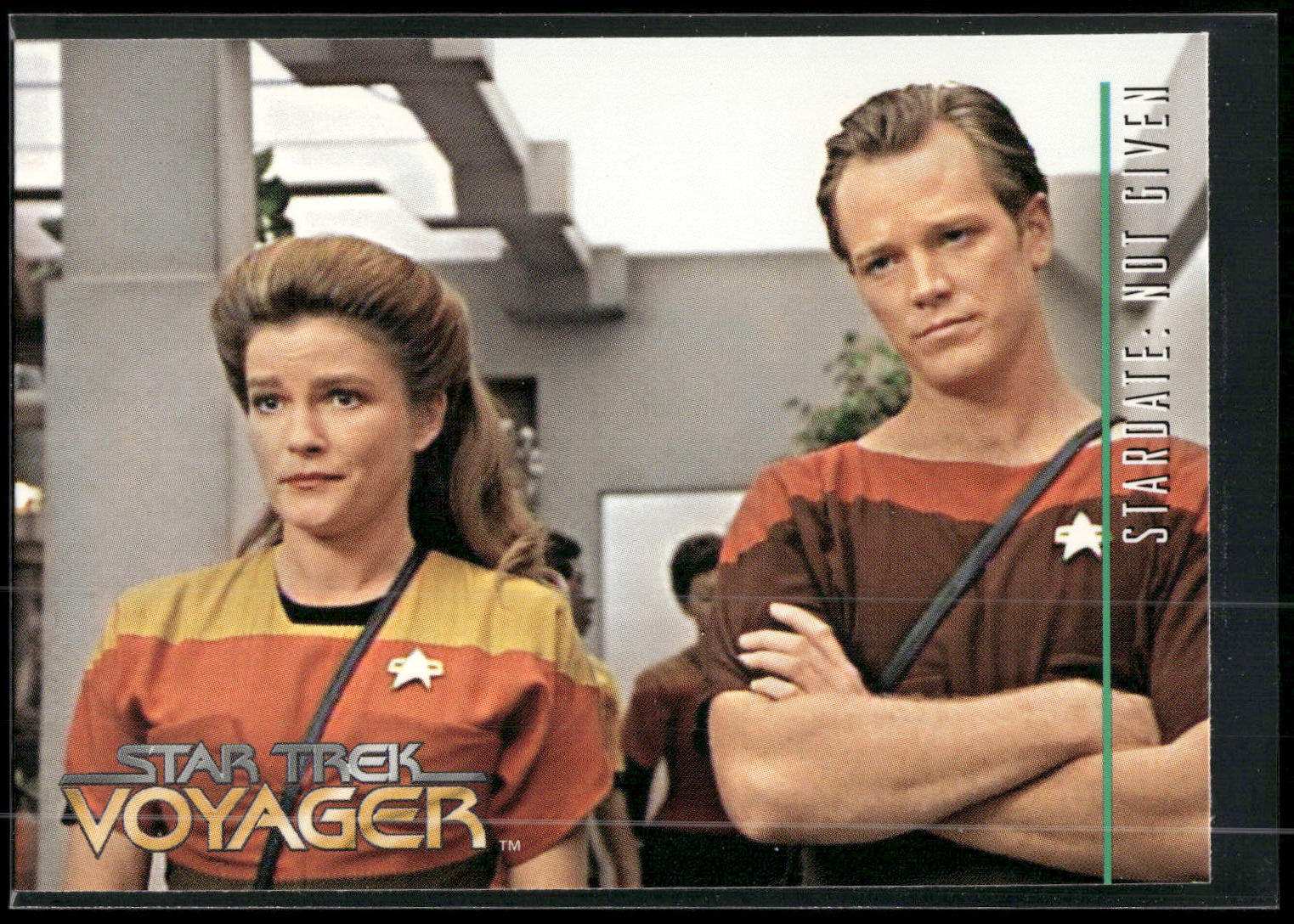 1995 SkyBox Star Trek: Voyager Season One Series Two #20 Time and Again