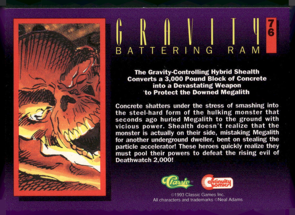 1993 Classic Deathwatch 2000 #76 Gravity Battering Ram