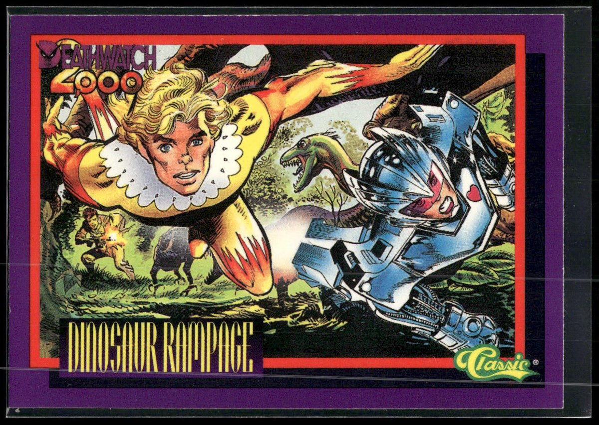 1993 Classic Deathwatch 2000 #80 Dinosaur Rampage