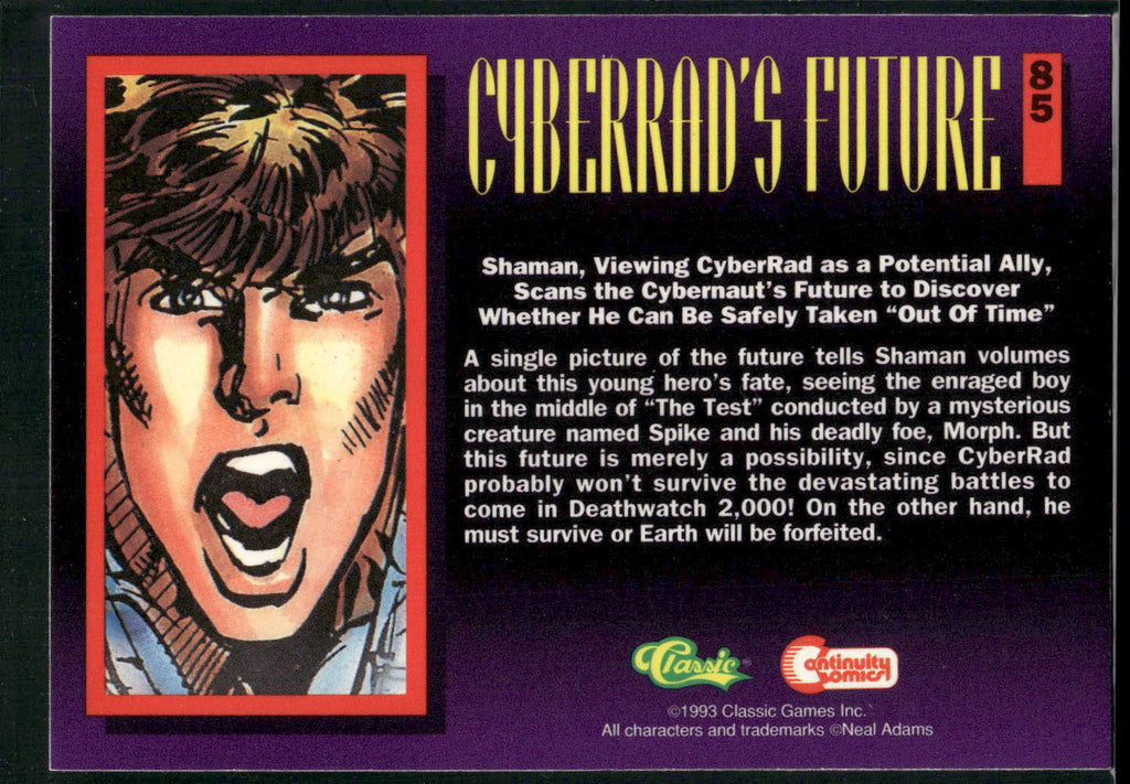 1993 Classic Deathwatch 2000 #85 Cyberron's Future