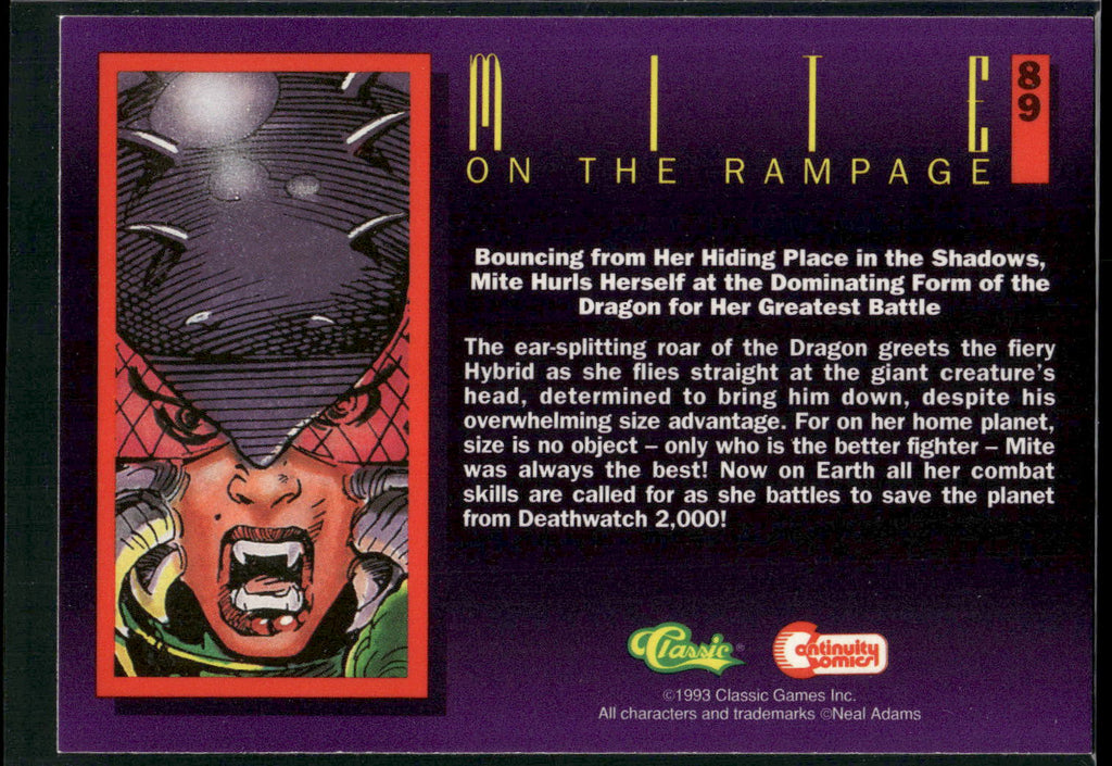 1993 Classic Deathwatch 2000 #89 Mite on the Rampage