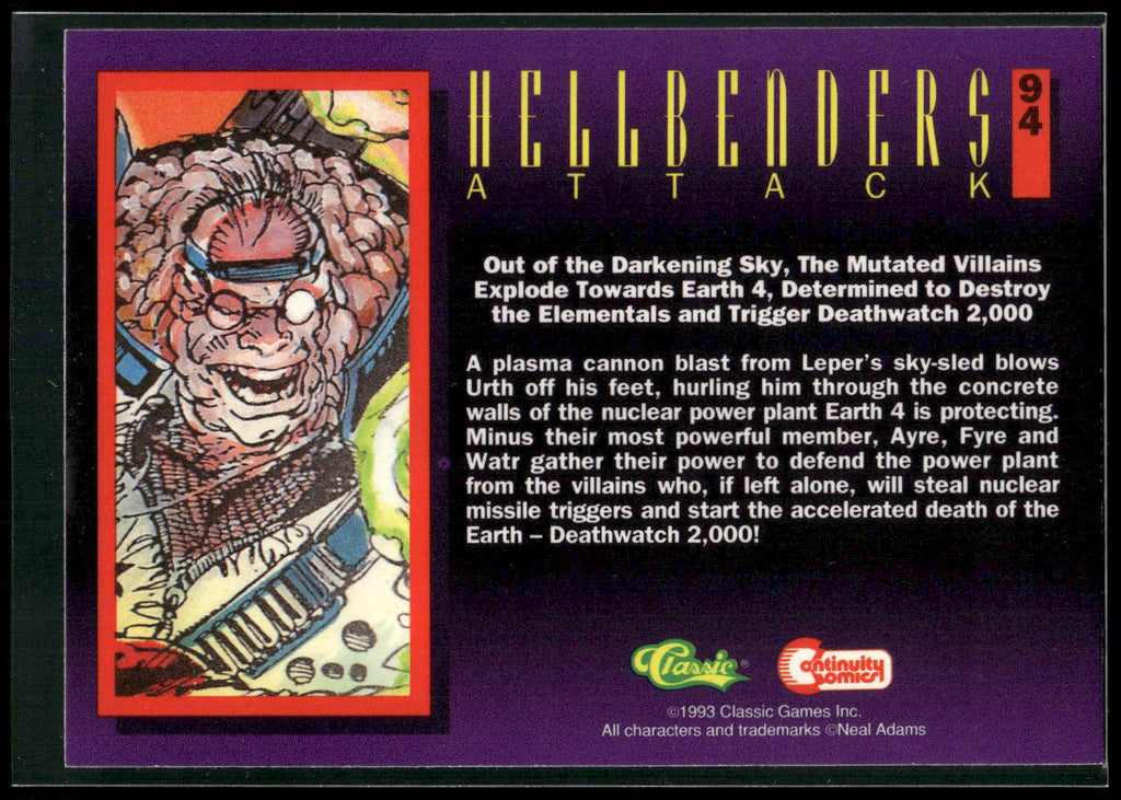 1993 Classic Deathwatch 2000 #94 Hellbenders Attack