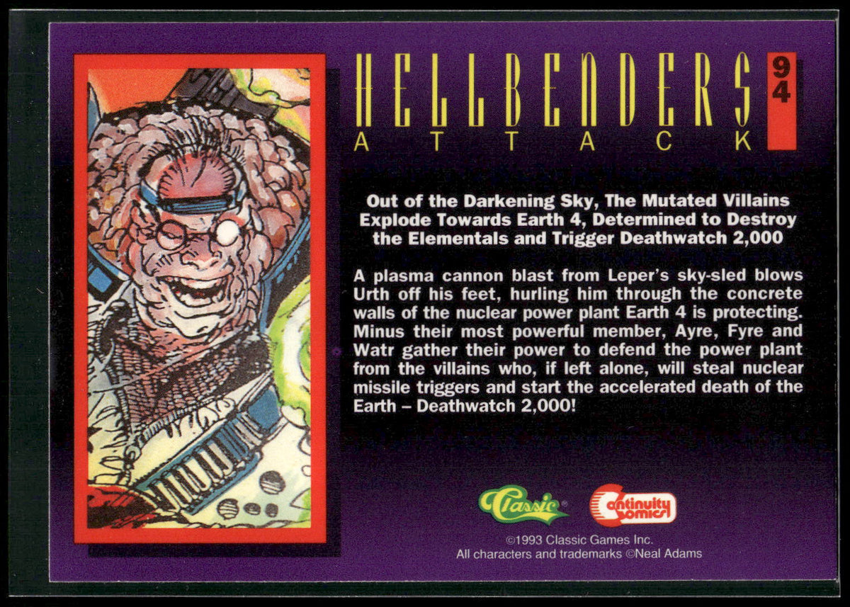 1993 Classic Deathwatch 2000 #94 Hellbenders Attack