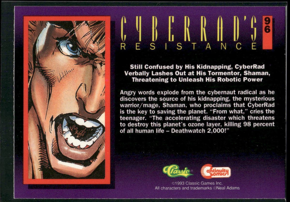 1993 Classic Deathwatch 2000 #96 Cyberrad's Resistance