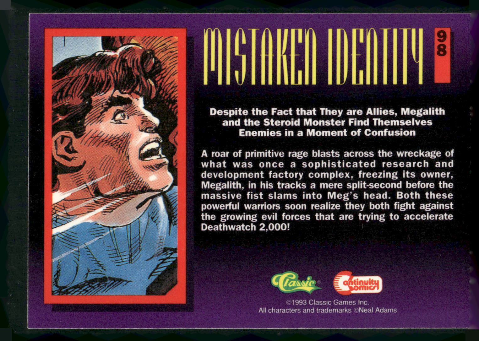 1993 Classic Deathwatch 2000 #98 Mistaken Identity