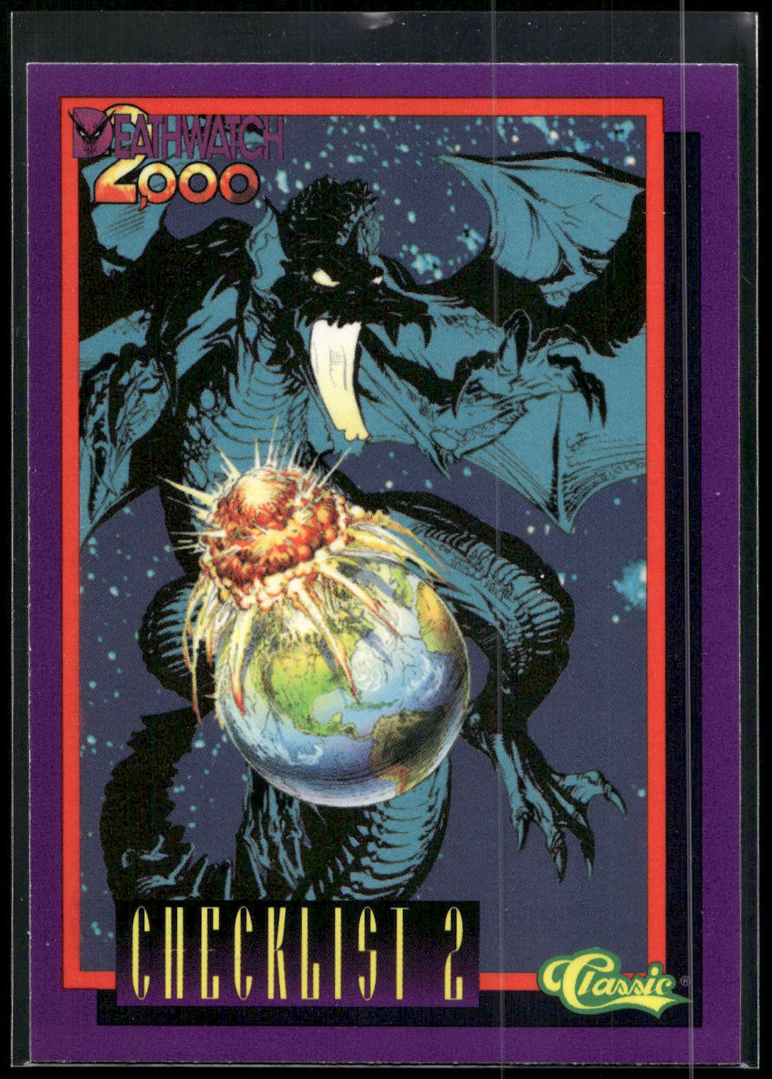 1993 Classic Deathwatch 2000 #NNO Checklist 2: 51-100