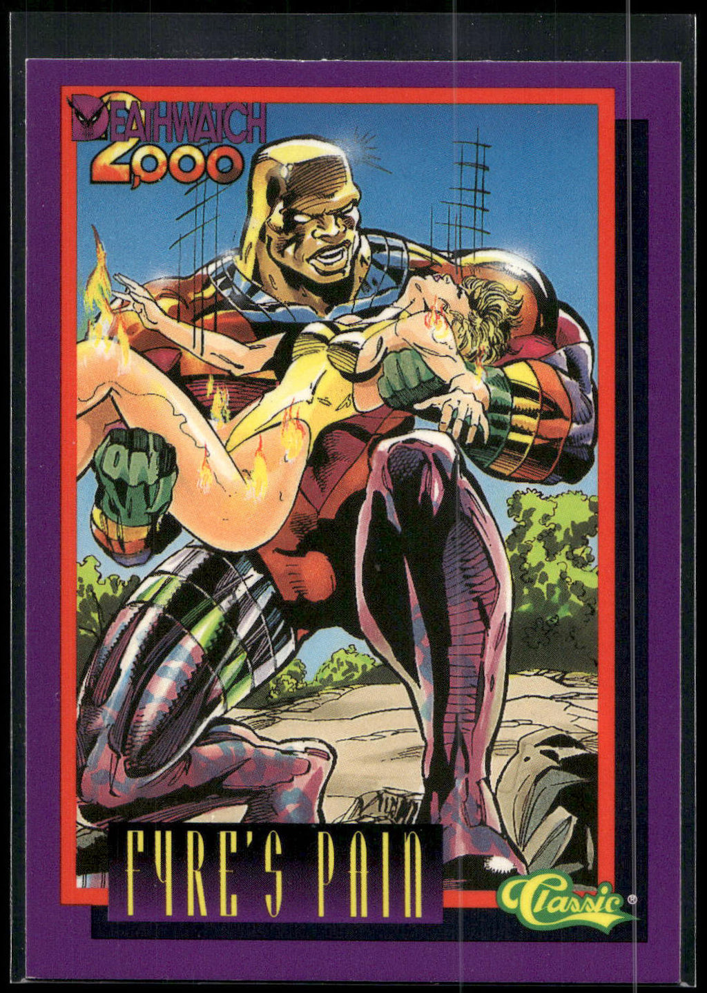 1993 Classic Deathwatch 2000 #43 Fyre's Pain