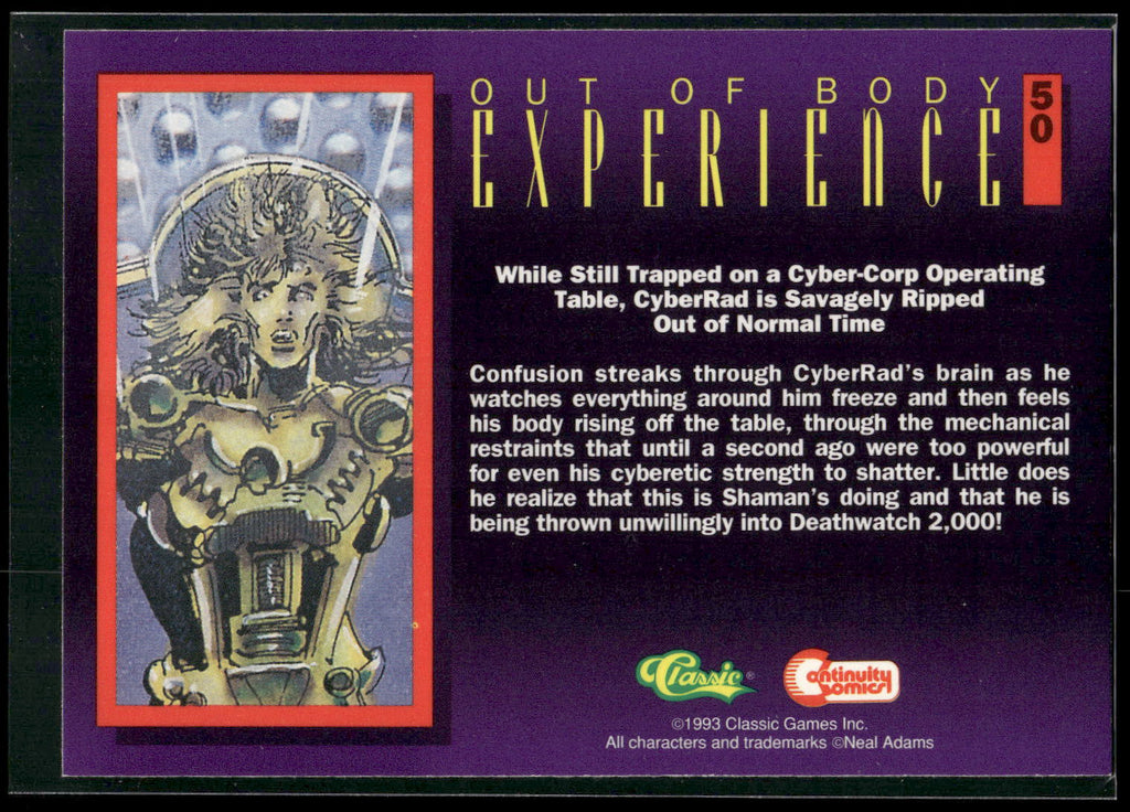 1993 Classic Deathwatch 2000 #50 Out of Body Experience