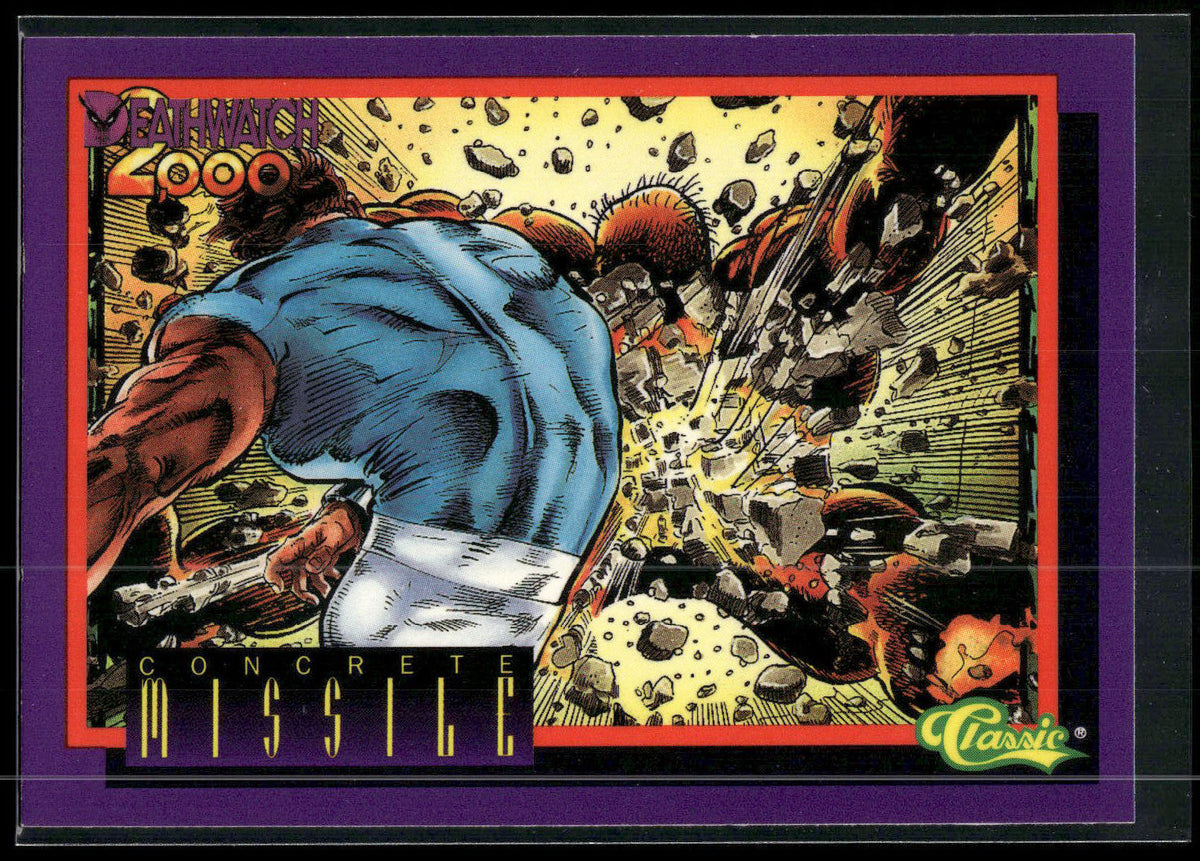 1993 Classic Deathwatch 2000 #53 Concrete Missile