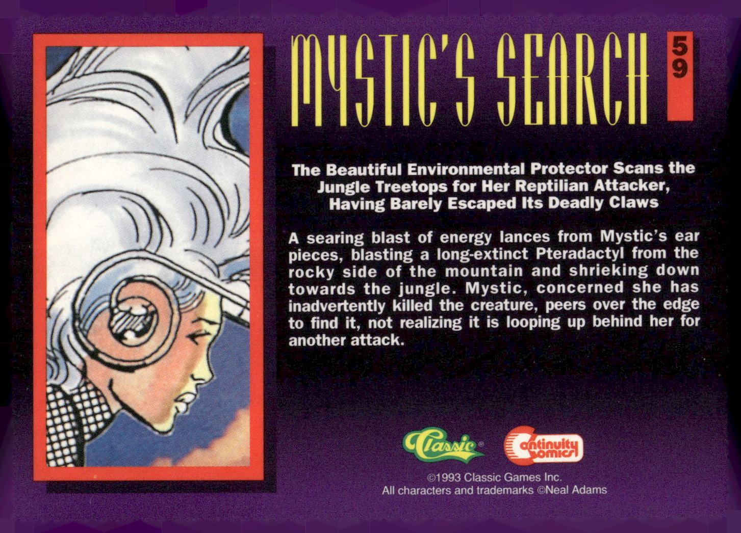 1993 Classic Deathwatch 2000 #59 Mystic's Search