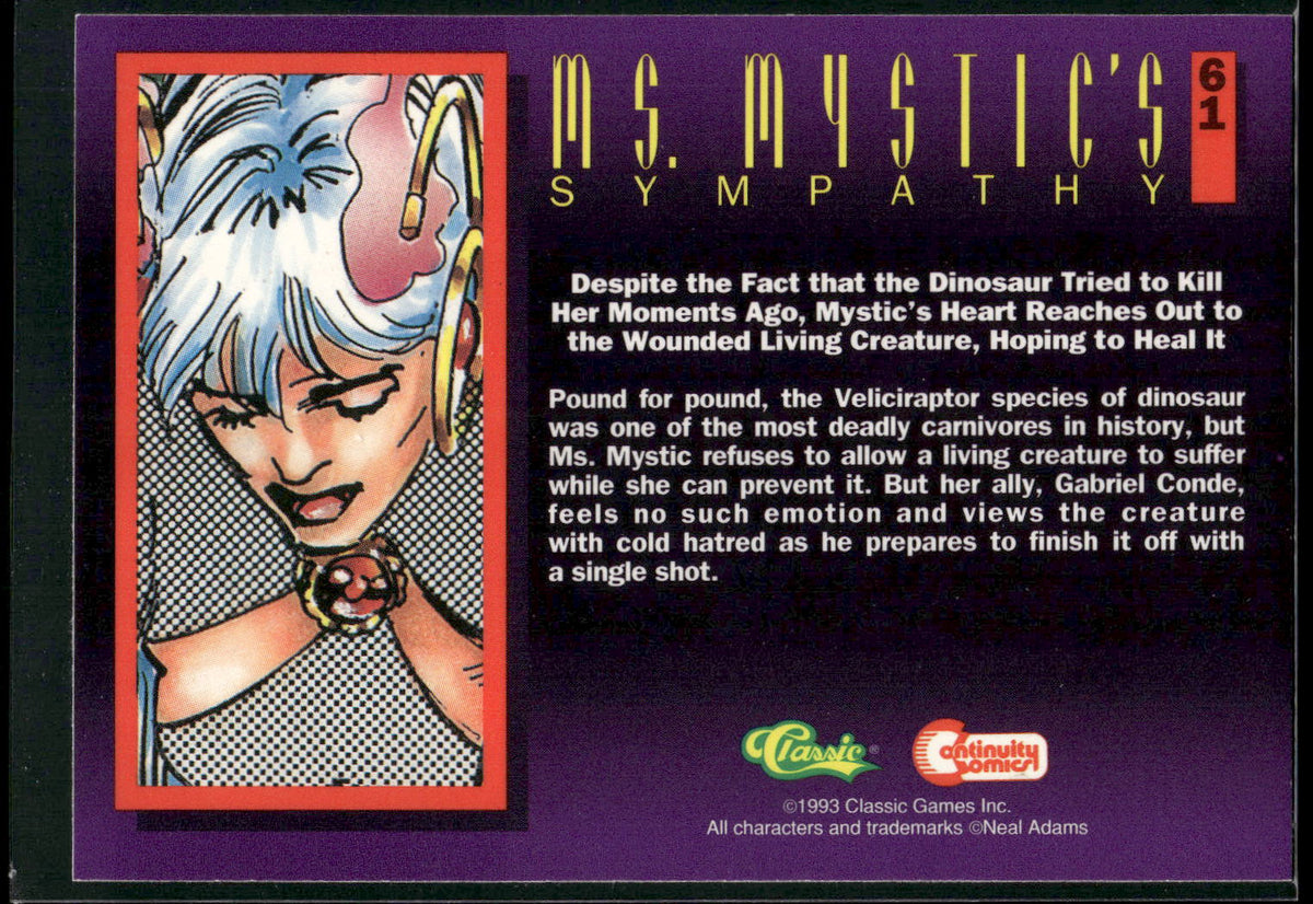 1993 Classic Deathwatch 2000 #61 Ms. Mystic's Sympathy