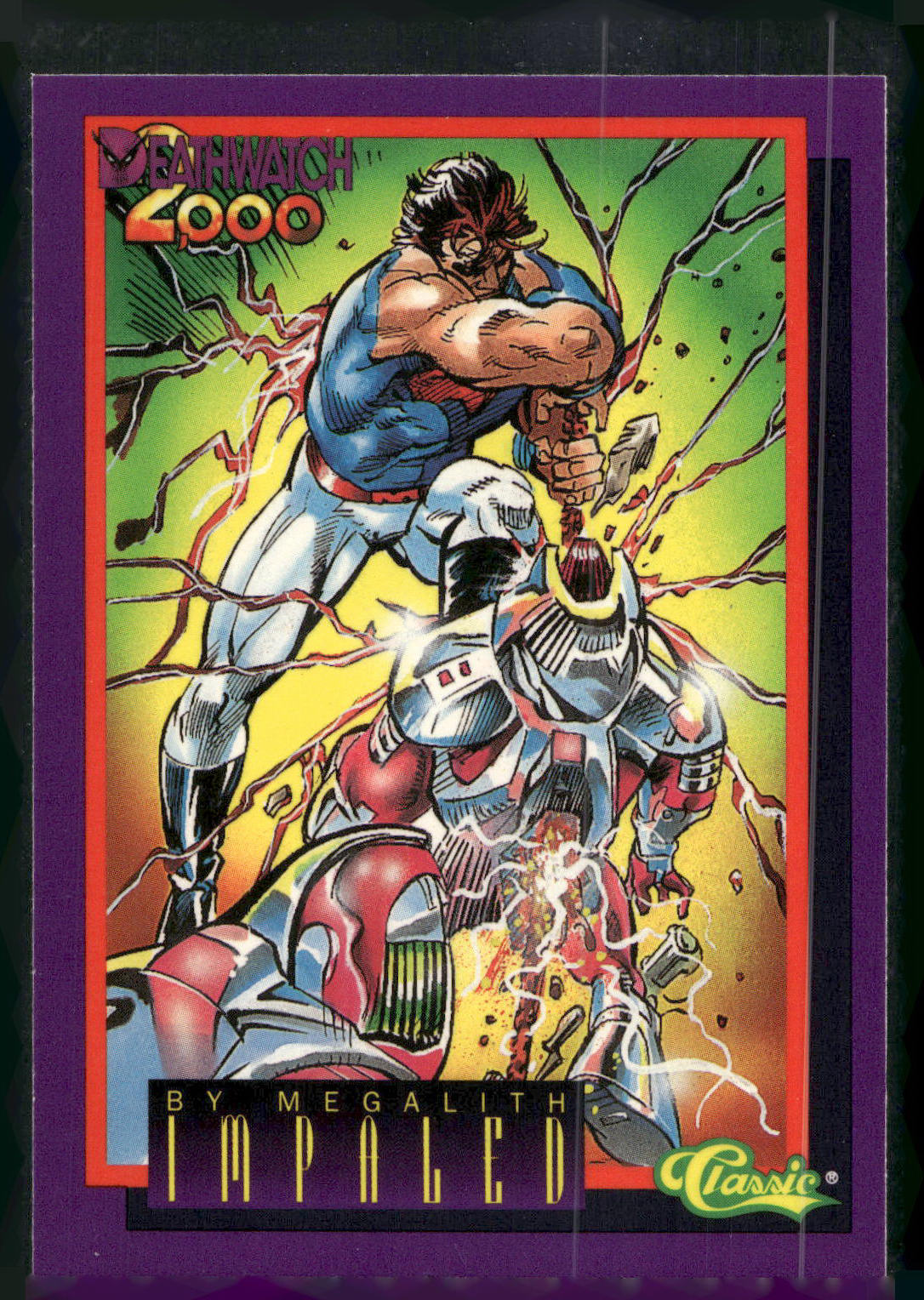 1993 Classic Deathwatch 2000 #66 By Megalith Impaled