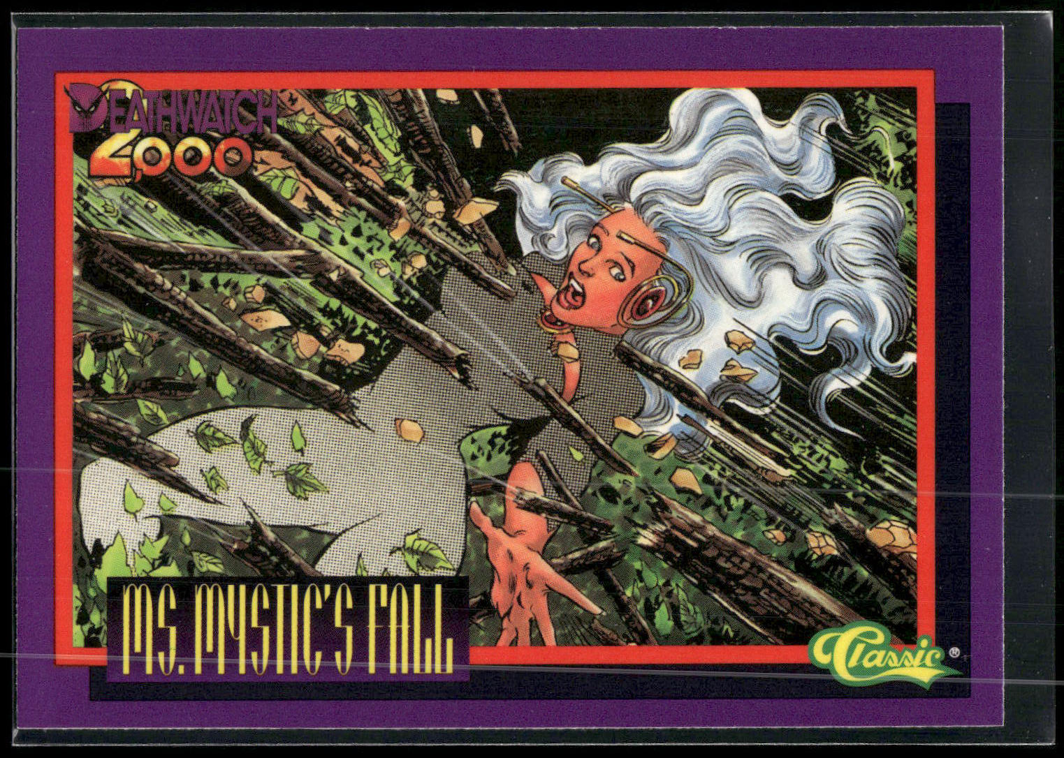 1993 Classic Deathwatch 2000 #71 Ms. Mystic's Fall