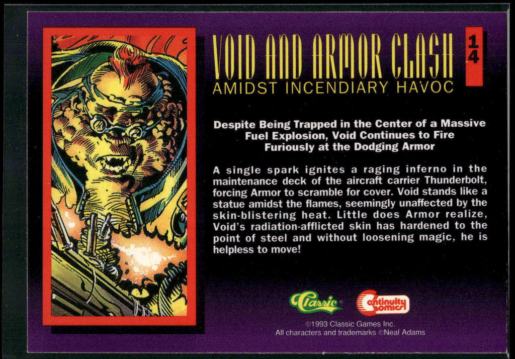 1993 Classic Deathwatch 2000 #14 Void and Armor Clash amidst Incendiary Havoc