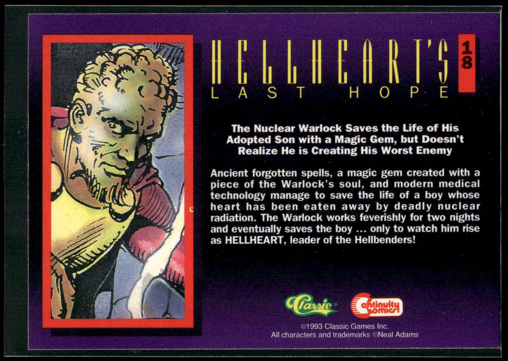 1993 Classic Deathwatch 2000 #18 Hellheart's Last Hope