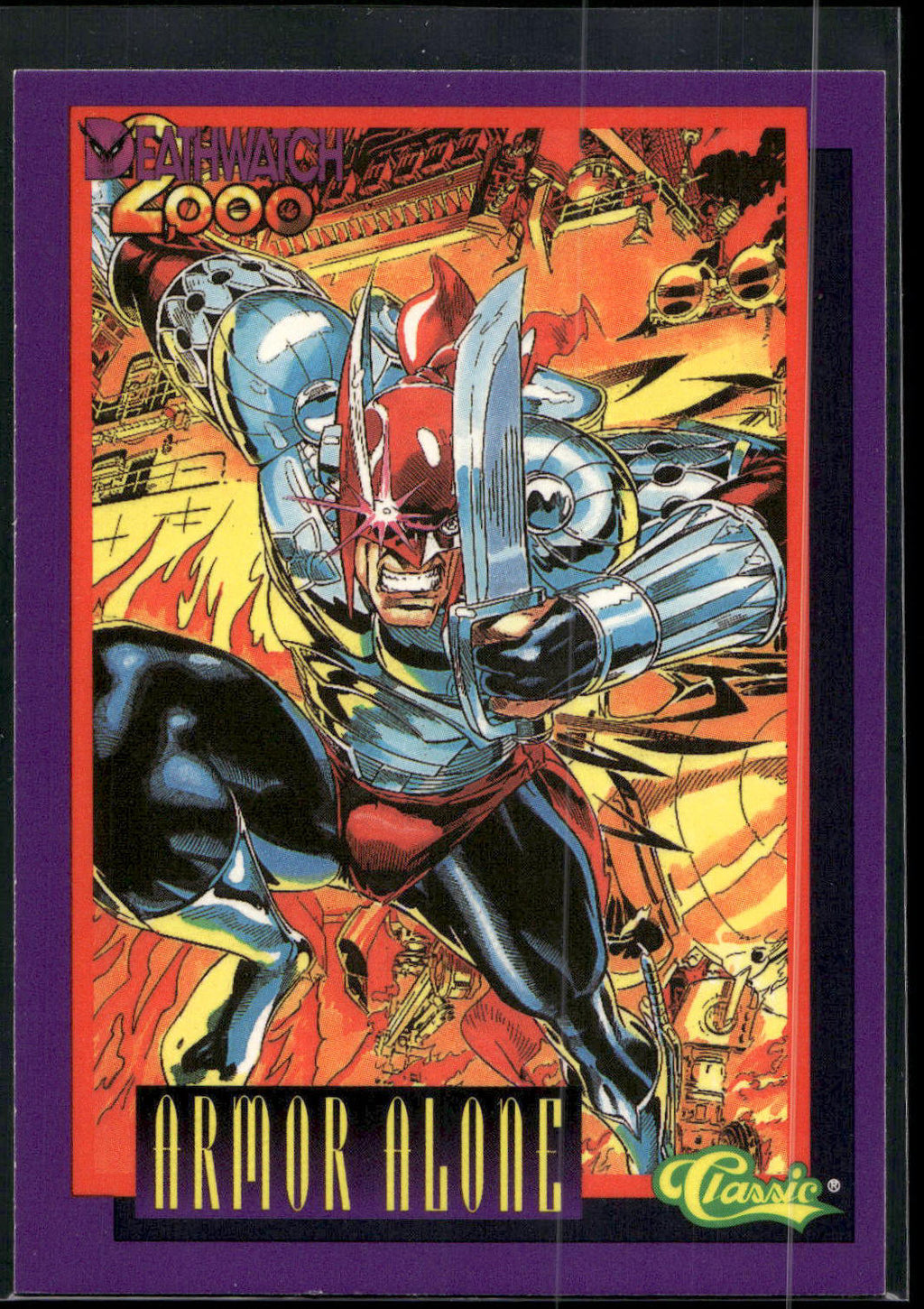 1993 Classic Deathwatch 2000 #23 Armor Alone