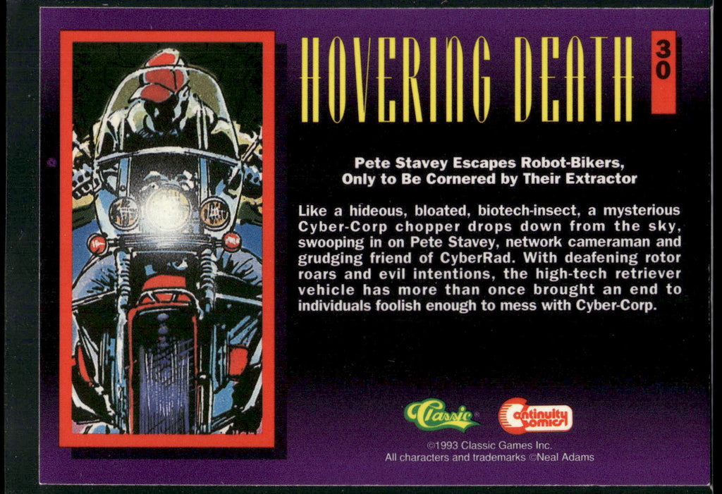 1993 Classic Deathwatch 2000 #30 Hovering Death
