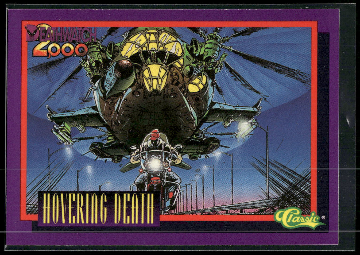1993 Classic Deathwatch 2000 #30 Hovering Death