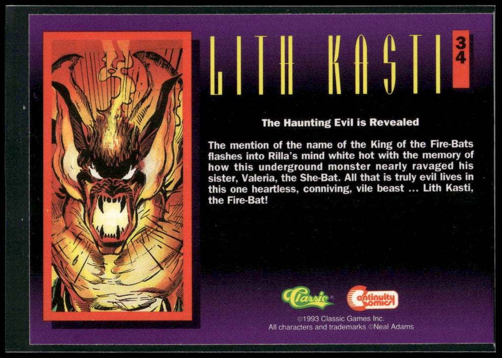 1993 Classic Deathwatch 2000 #34 Lith Kasti
