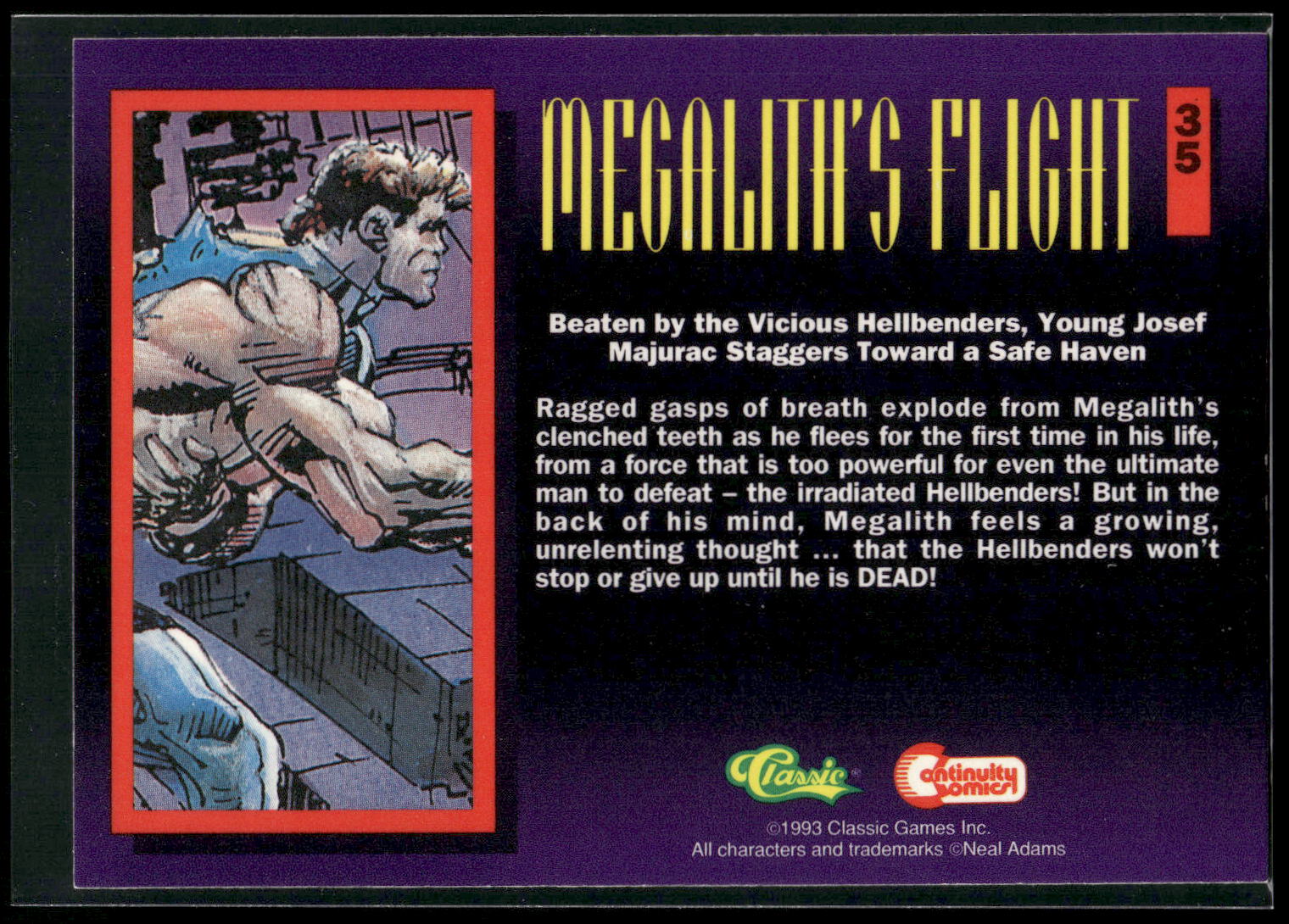 1993 Classic Deathwatch 2000 #35 Megalith's Flight