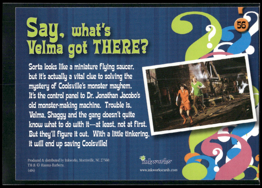 2004 Inkworks Scooby-Doo 2: Monsters Unleashed #56 Control (Panel) Freaks