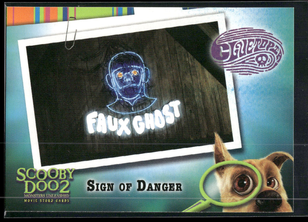 2004 Inkworks Scooby-Doo 2: Monsters Unleashed #58 Sign of Danger