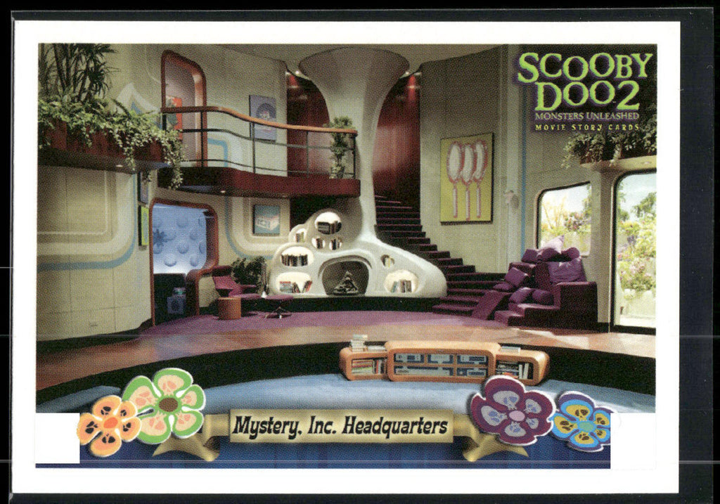 2004 Inkworks Scooby-Doo 2: Monsters Unleashed #64 Mystery, Inc. Headquarters