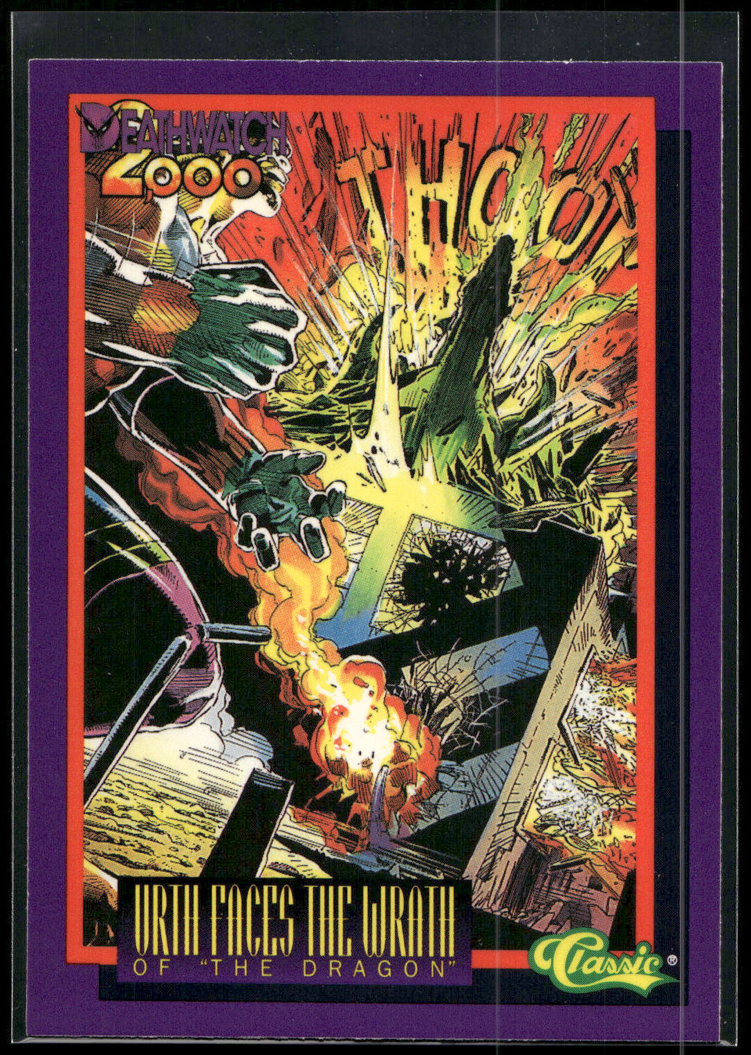 1993 Classic Deathwatch 2000 #6 Urth Faces the Wrath of the Dragon