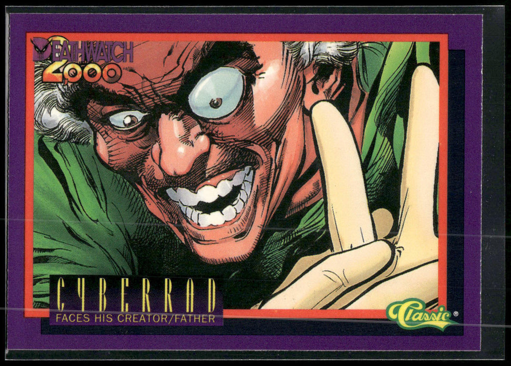 1993 Classic Deathwatch 2000 #7 Cyberrad Faces His Creator/Father