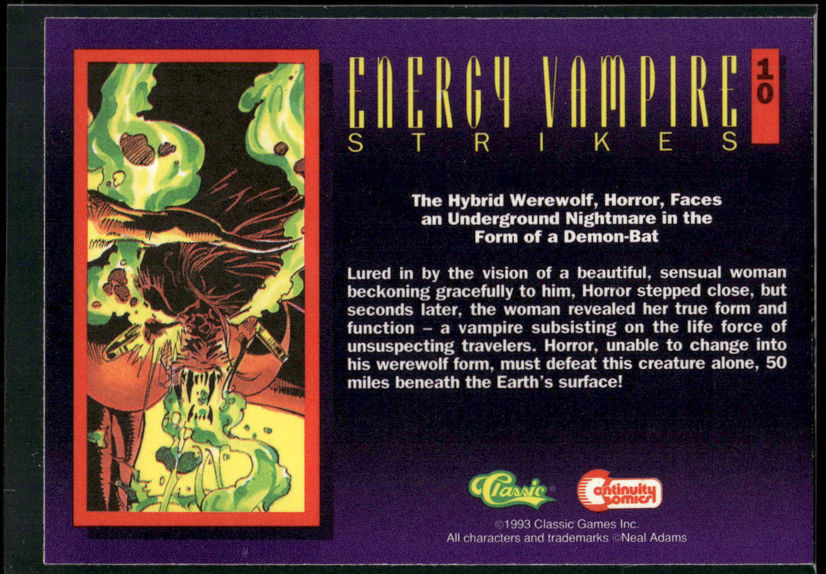 1993 Classic Deathwatch 2000 #10 Energy Vampire Strikes
