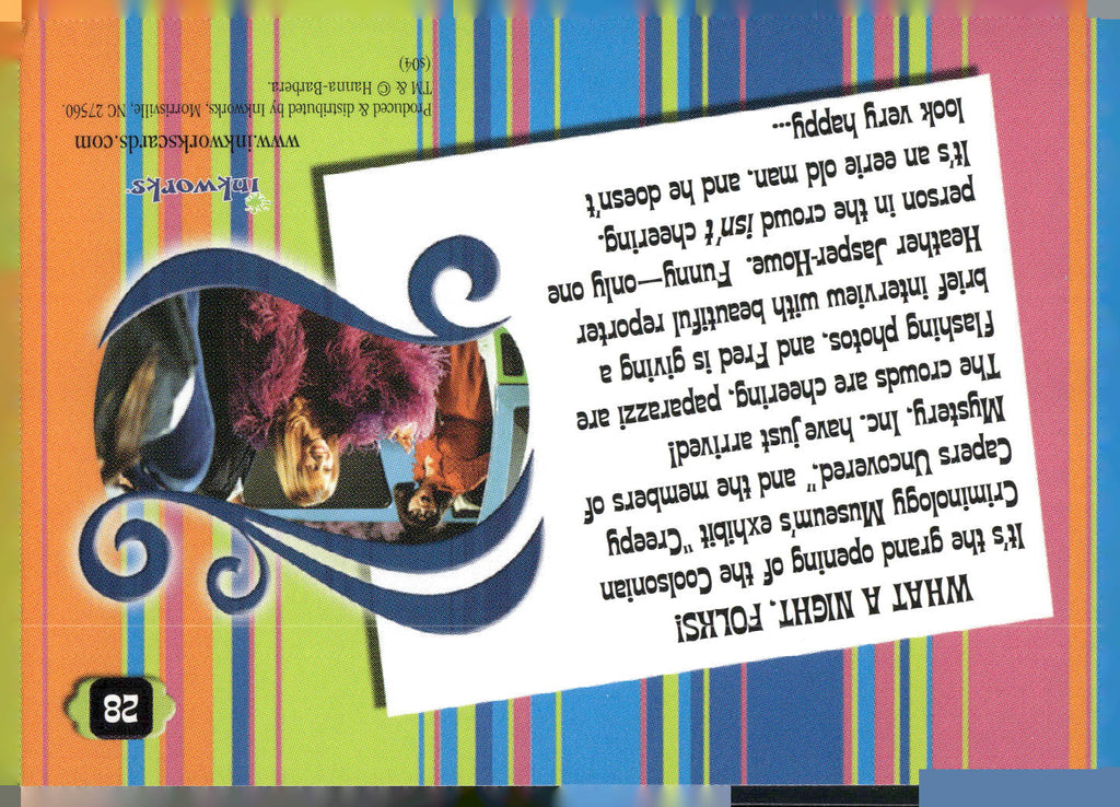 2004 Inkworks Scooby-Doo 2: Monsters Unleashed #28 Coolsville Celebs